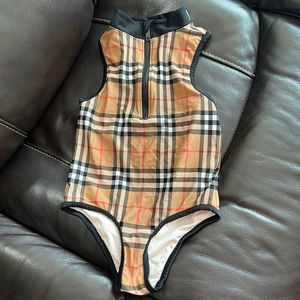 Little Girls Burberry swimsuit